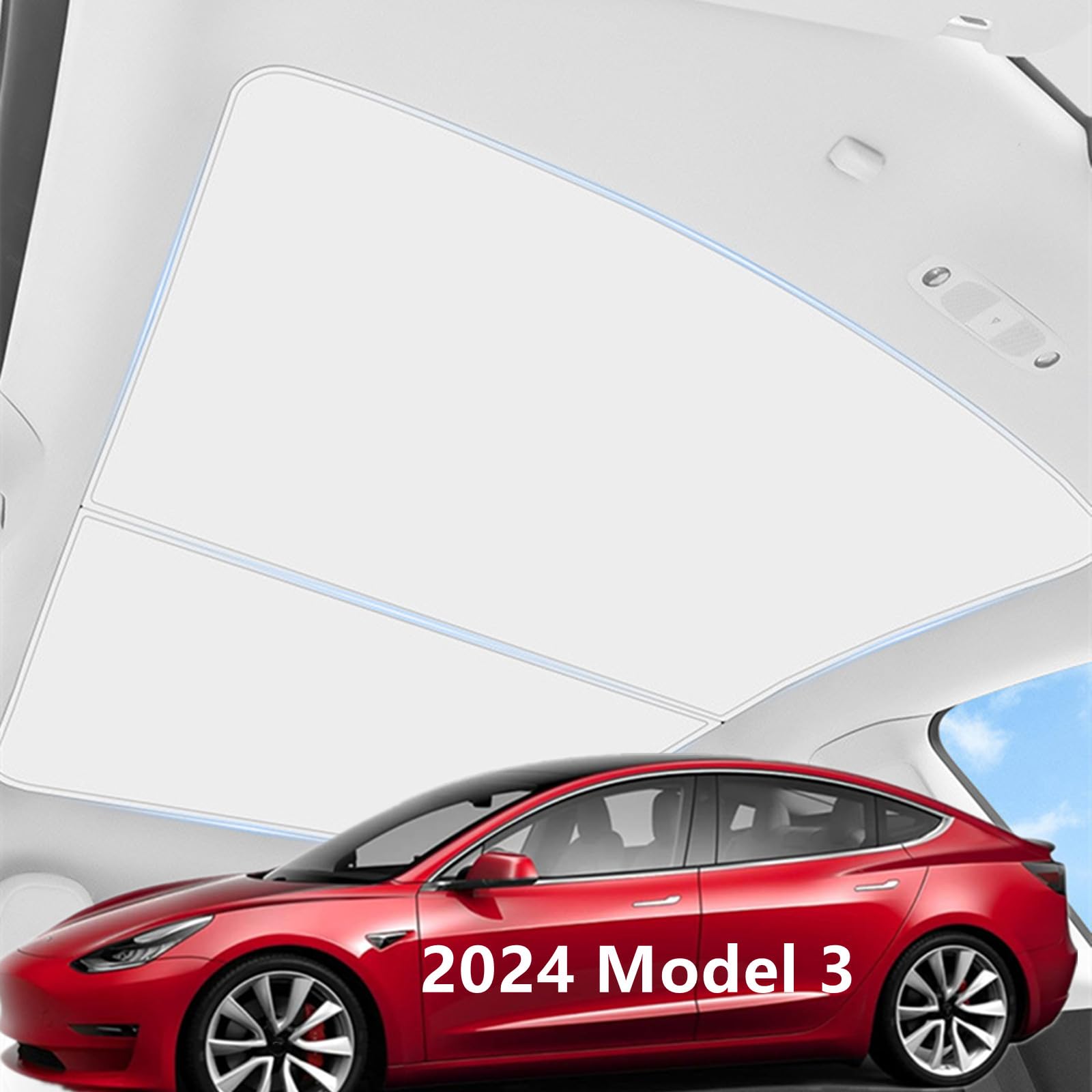 Amazon.co.jp: LJQWLL サンシェード Tesla Model 3 Highland (2024